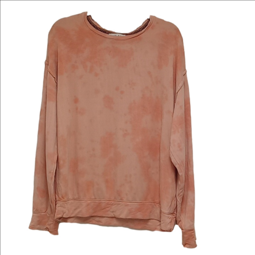 Knox Rose Pink Tie-Dye Sweater